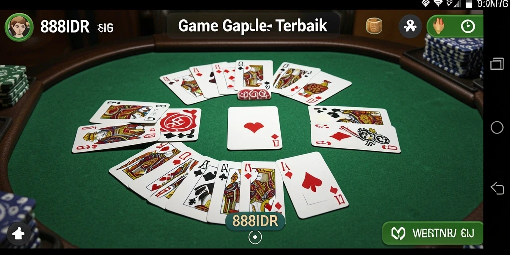 Tangkapan layar permainan Gaple yang mengasyikkan di 888IDR.