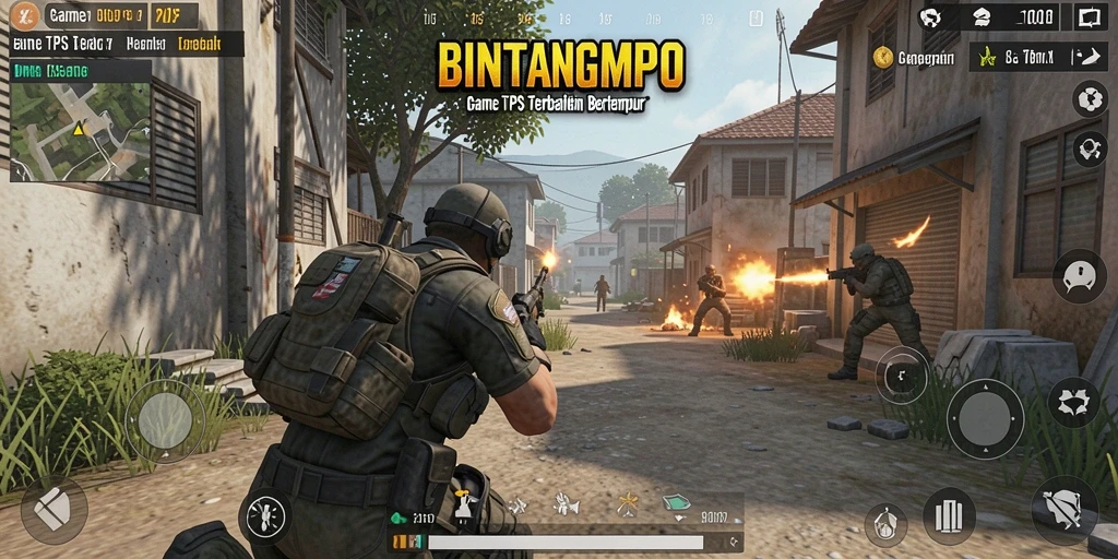 Gameplay mendebarkan dari BINTANGMPO dengan aksi penuh strategi.