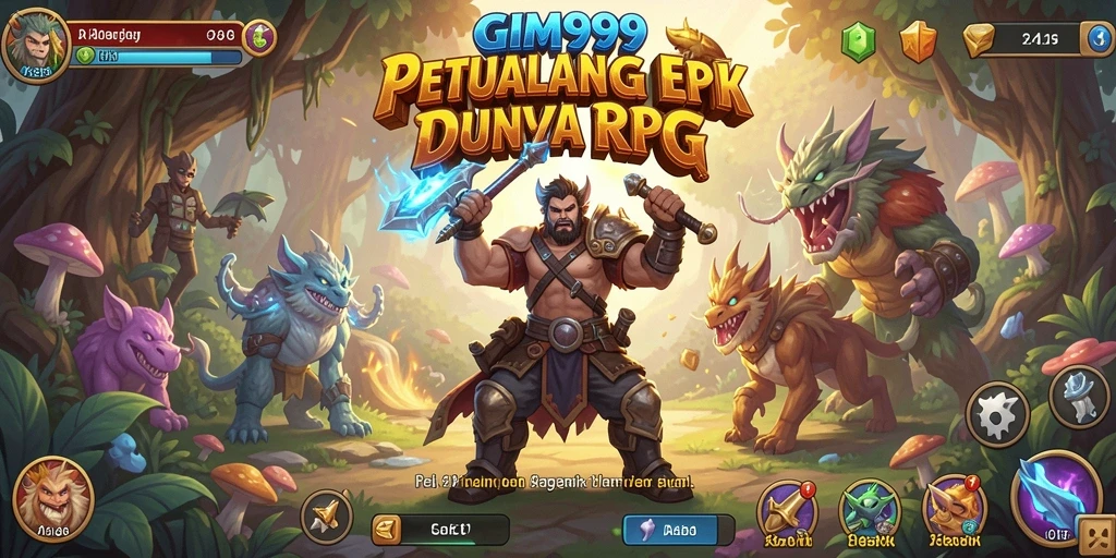 Tampilan epik dari pertarungan dalam GIM999 yang mendebarkan.