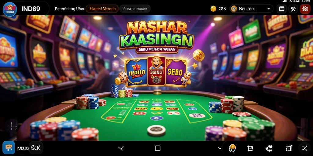 Screenshot permainan Kasino yang menarik dan mengasyikkan.