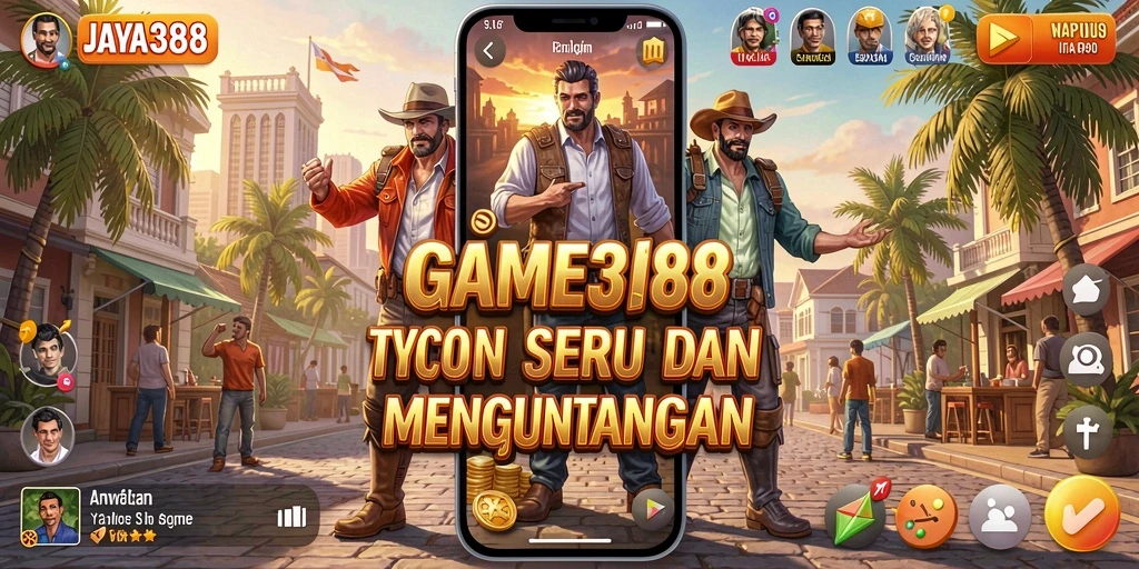 Tampilan menarik dari gameplay Tycoon JAYA388.