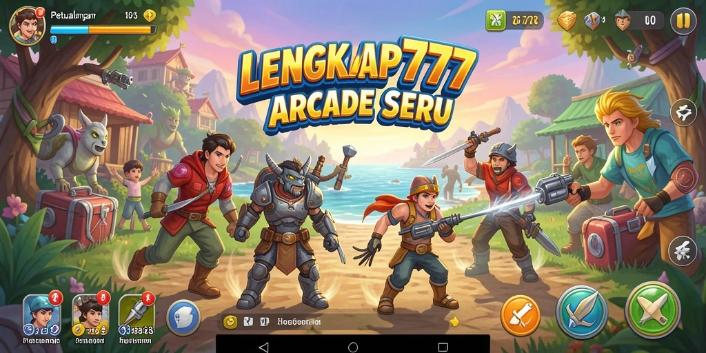 Tampilan gameplay LENGKAP777 yang menegangkan dan penuh aksi.