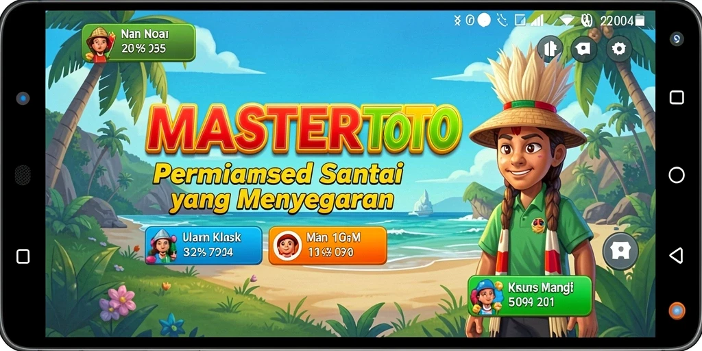 Screenshot gameplay <strong>MASTERTOTO</strong>, menunjukkan keseruan permainan yang santai.