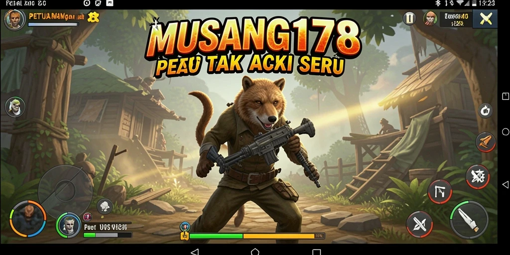 Gameplay seru dengan grafis menawan dari MUSANG178.