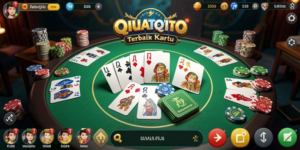 Tampilan gameplay menarik dari TERNATETOTO saat bermain QiuQiu.