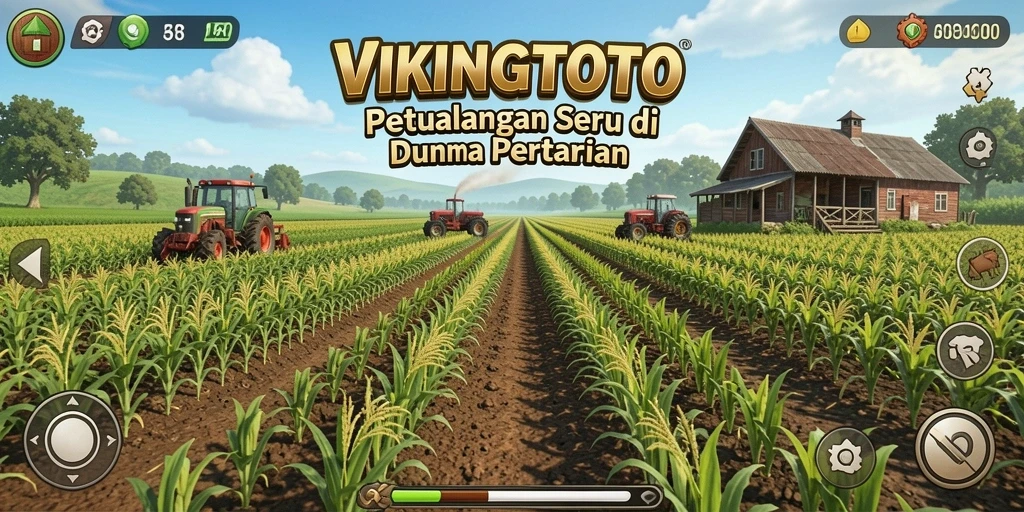 Menampilkan gameplay seru pertanian di VIKINGTOTO.